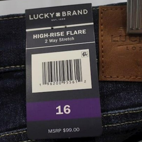 High-Rise Flare Two-Way Stretch Stevie Jeans - Picture 9 of 11